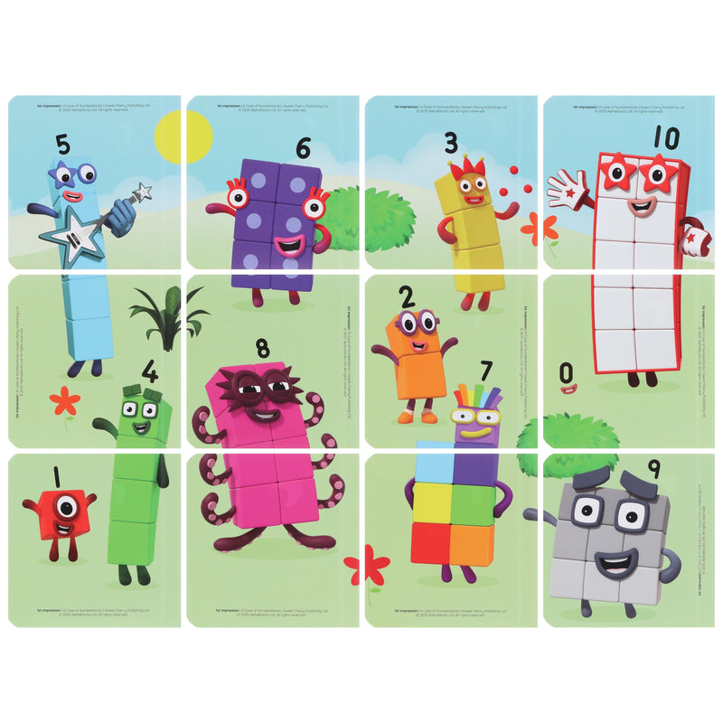 A Case of Numberblocks 12 Mini Books Collection Box Set - Ages 0-5 - Board Book 0-5 Sweet Cherry Publishing