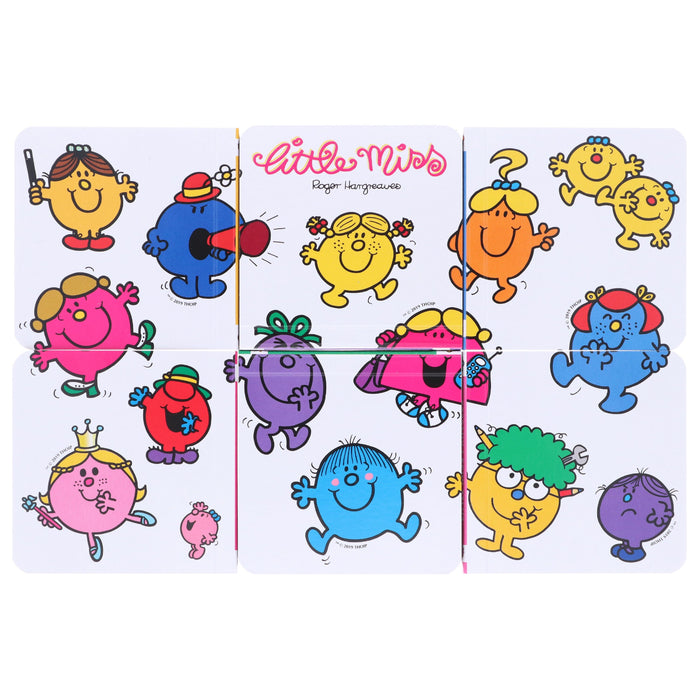 Little Miss 6 Mini Books Pocket Library By Roger Hargreaves - Ages 1-5 - Board Book 0-5 HarperCollins Publishers