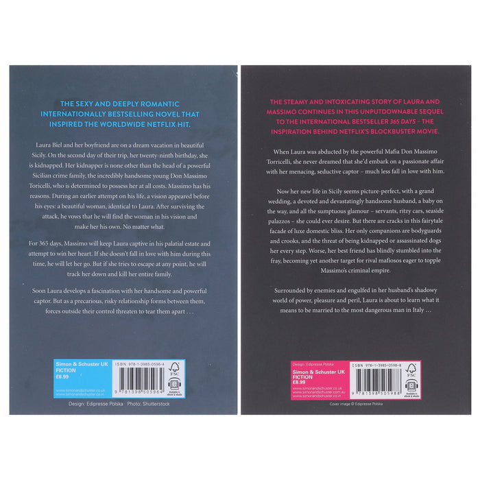 365 Days Series 2 Books Collection Set By Blanka Lipinska - Fiction - Paperback Fiction Simon & Schuster