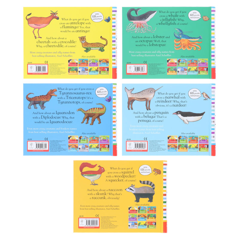 Axel Scheffler's Flip Flap Series (Set 2) 5 Books Collection Set - Ages 2+ - Hardback 0-5 Nosy Crow Ltd