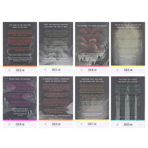 Throne of Glass by Sarah J. Maas 8 Books Set - Age 12+ - Paperback Young Adult Bloomsbury Publishing PLC