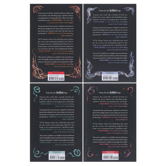 The Lightlark Saga By Alex Aster 4 Books Collection Set - Ages 14+ - Hardback Fiction Amulet Books