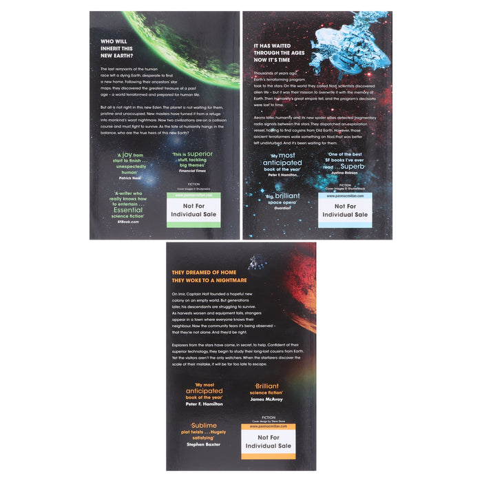 Children of Time Series By Adrian Tchaikovsky 3 Books Collection Set - Fiction - Paperback Fiction Pan Macmillan