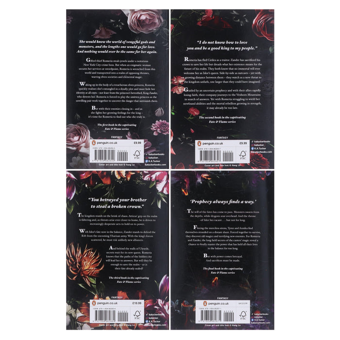 Fate & Flame Series by K.A. Tucker 4 Books Collection Set - Fiction - Paperback Fiction Penguin Random House