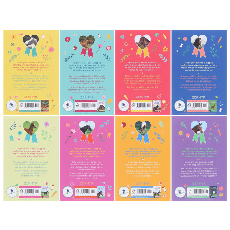 Pippa's Pony Tales Series By Pippa Funnell: 8 Books Collection Set - Ages 7+ - Paperback 7-9 Bloomsbury Publishing