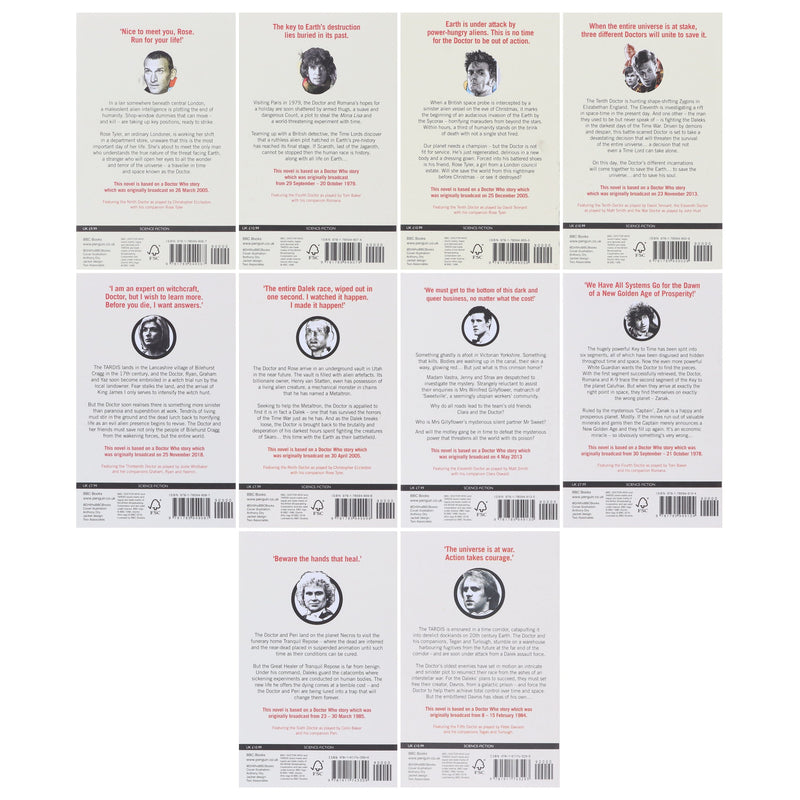 Doctor Who: Target Collection 10 Books Set (Waves 1 & 2) - Fiction - Paperback Fiction BBC Books