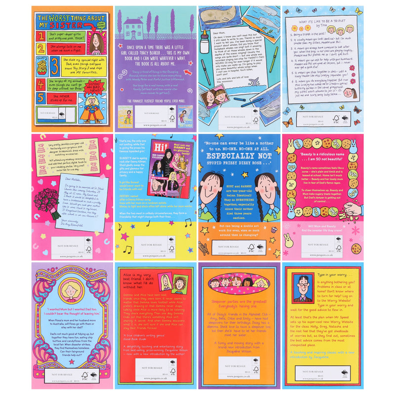 Jacqueline Wilson Collection 12 Books Set - Ages 9-14 - Paperback 9-14 Penguin Random House