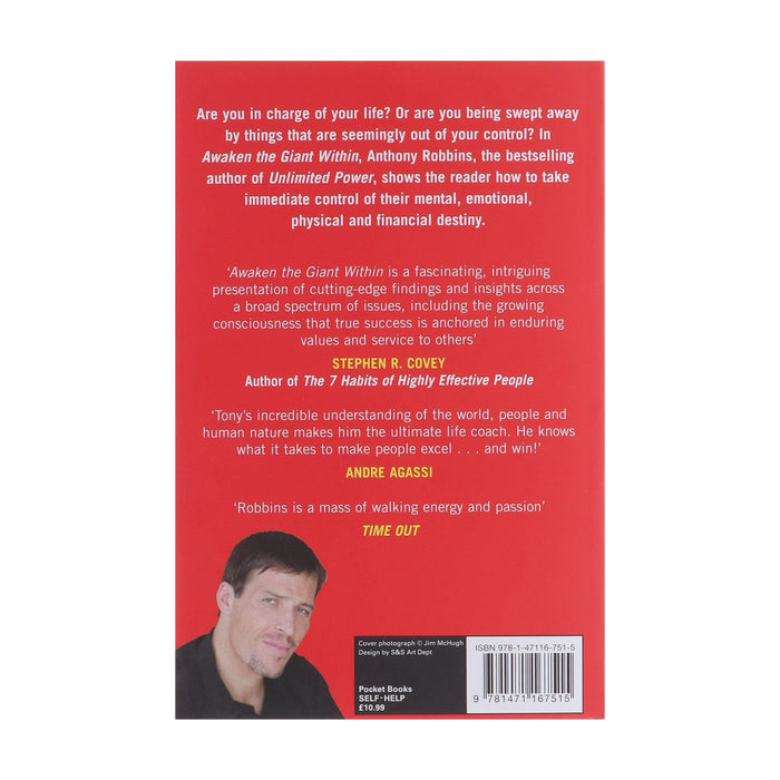 Awaken The Giant Within: How to Take Immediate Control of Your Mental, Emotional, Physical and Financial Destiny by Tony Robbins - Non Fiction - Paperback Non-Fiction Simon & Schuster