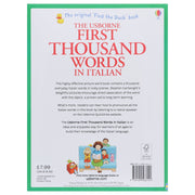 Usborne First Thousand Words In Italian: Illustrated Children Book By Heather Amery - Ages 5+ - Paperback 5-7 Usborne Publishing Ltd
