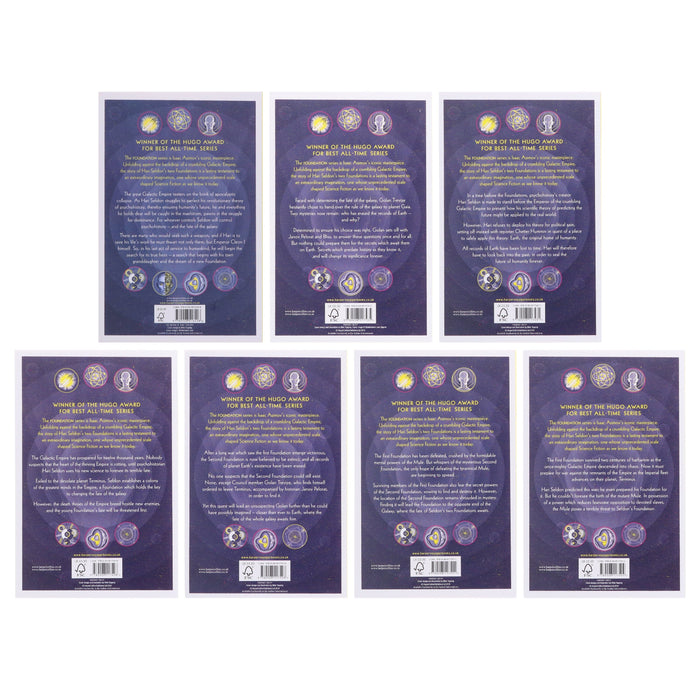 The Foundation Series by Isaac Asimov 7 Books Collection Set - Fiction - Paperback Fiction HarperVoyager