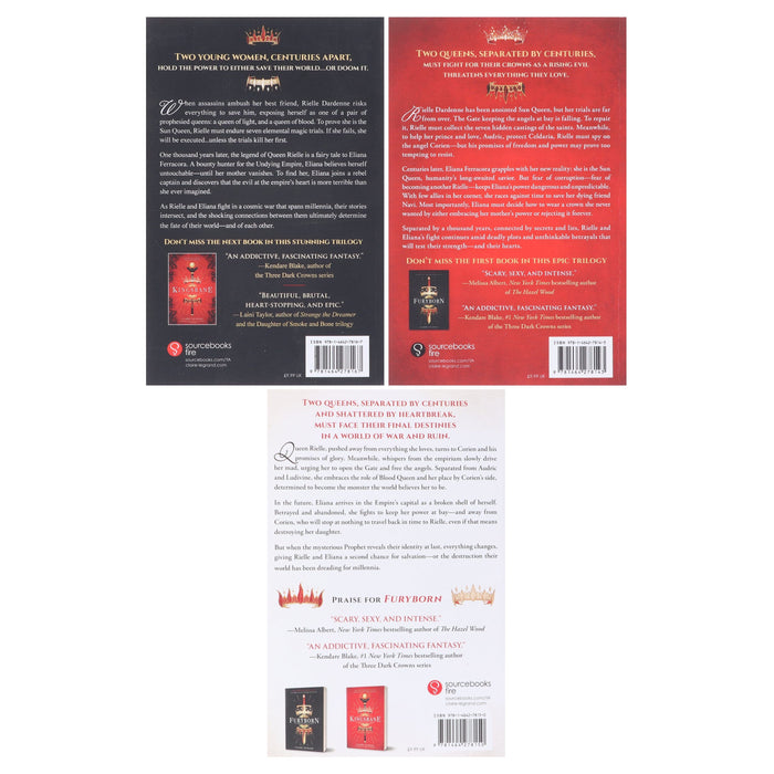 The Empirium Trilogy by Claire Legrand 3 Books Collection Set - Ages 14-18 - Paperback Young Adult Sourcebooks