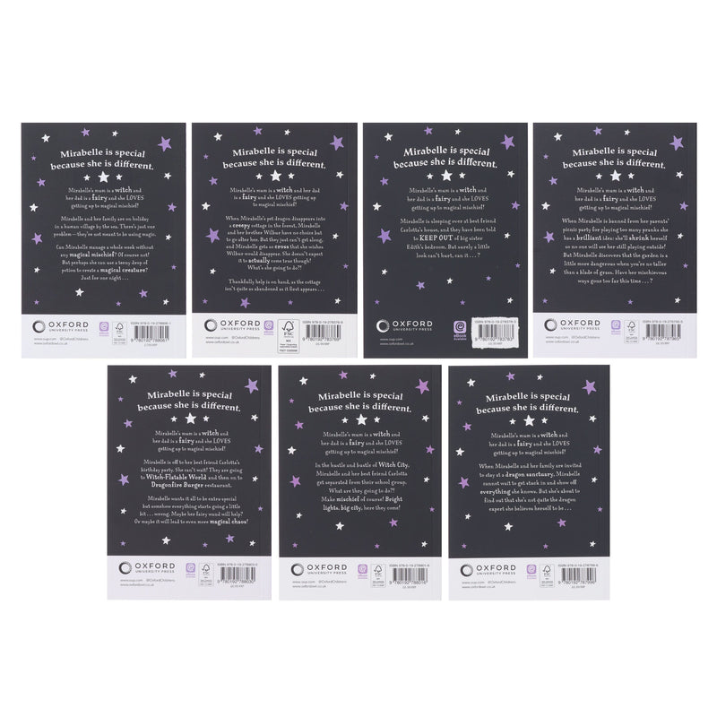Mirabelle Series (Books 9-15) by Harriet Muncaster: Illustrated 7 Books Collection Set (Isadora Moon) - Ages 5-8 - Paperback 5-7 Oxford University Press