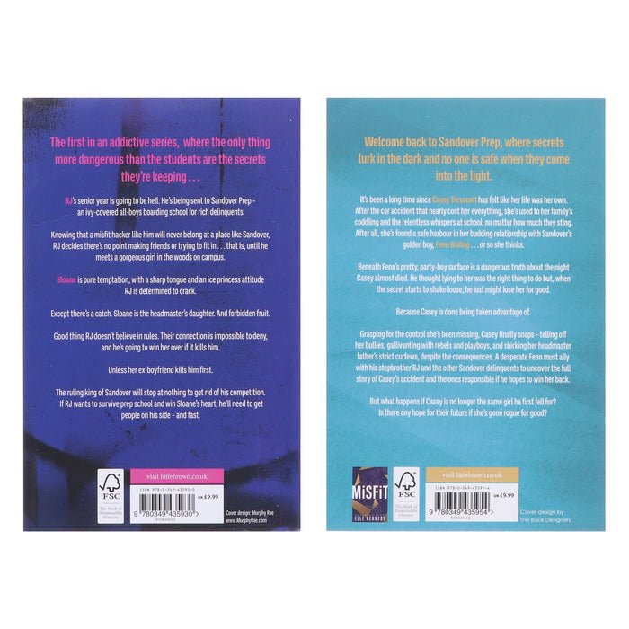 Prep Series by Elle Kennedy: 2 Books Collection Set - Fiction - Paperback Fiction Piatkus Books