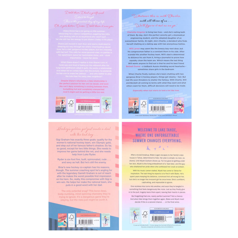 Campus Diaries Series by Elle Kennedy 4 Books Collection Set - Fiction - Paperback Fiction Hachette