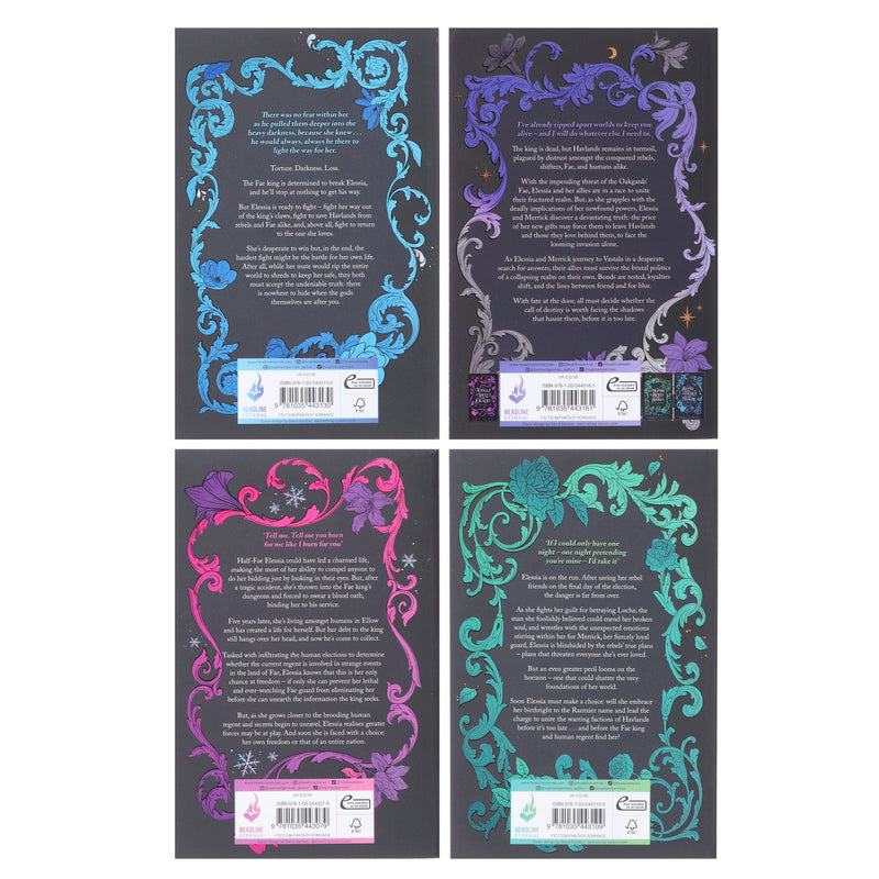 The Compelling Fates Saga by Sophia St. Germain 4 Books Collection Set - Fiction - Paperback Fiction Hachette