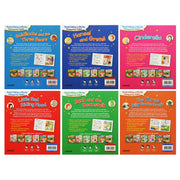 Favourite Tales Read Along With Me by Various Contributors 6 Books Collection Set - Ages 4+ - Paperback 5-7 Award Publications Ltd