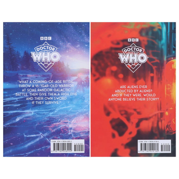 Doctor Who: Ruby Red & Caged By Georgia Cook & Una McCormack 2 Books Collection Set - Ages 16+ - Hardback Fiction Penguin