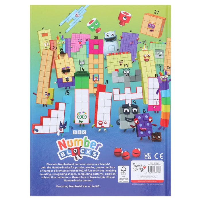 Numberblocks Annual 2026: Packed with Puzzles, Games and Stories - Ages 3-5 - Hardback 3-5 Sweet Cherry Publishing
