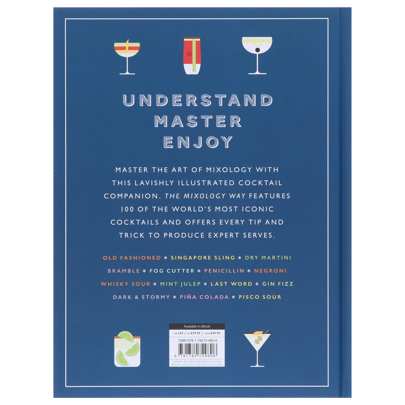 The Mixology Way: Classic Cocktail Recipes To Master The Art of Mixology by Lucas Tubiana - Non Fiction - Hardback Non-Fiction Hachette