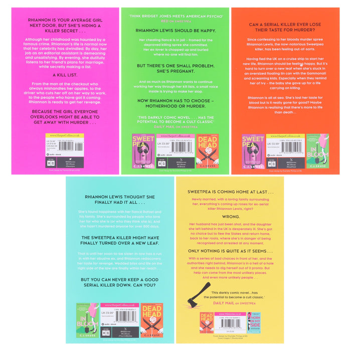 Sweetpea Series By C. J. Skuse 5 Books Collection Set - Fiction - Paperback Fiction HarperCollins Publishers