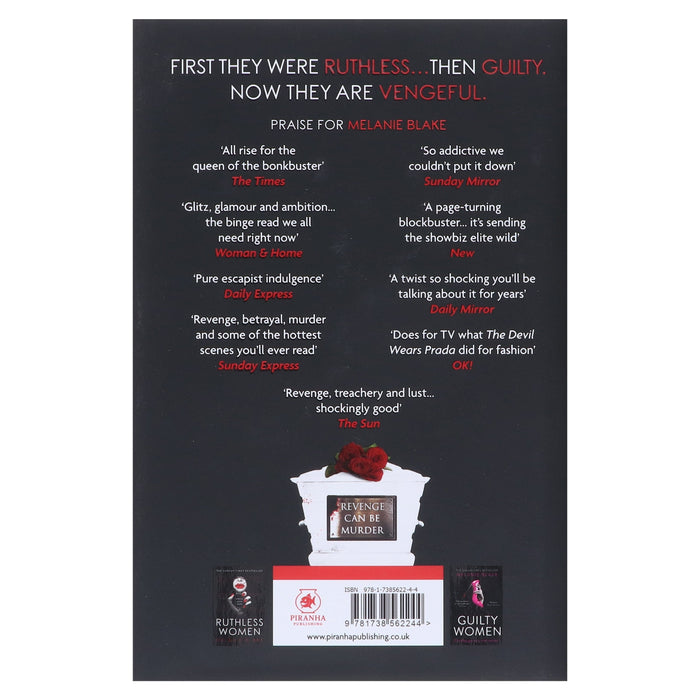 Vengeful Women by Melanie Blake (Falcon Bay, Book #3): Limited Luxury Collectors Edition With Sprayed Edges - Fiction - Hardback Fiction Piranha Publishing