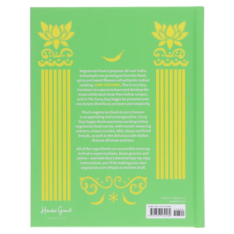 The Curry Guy Veggie: Over 100 vegetarian Indian Restaurant classics by Dan Toombs - Non Fiction - Paperback Non-Fiction Hardie Grant Books