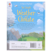 An Usborne Flap Book Series See Inside Weather & Climate by Katie Daynes - Ages 6+ - Board Book 7-9 Usborne Publishing Ltd