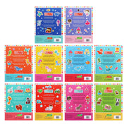 Big Stickers for Little Hands Assortment 10 Books Collection - Age 3-5 - Paperback 0-5 Make Believe Ideas