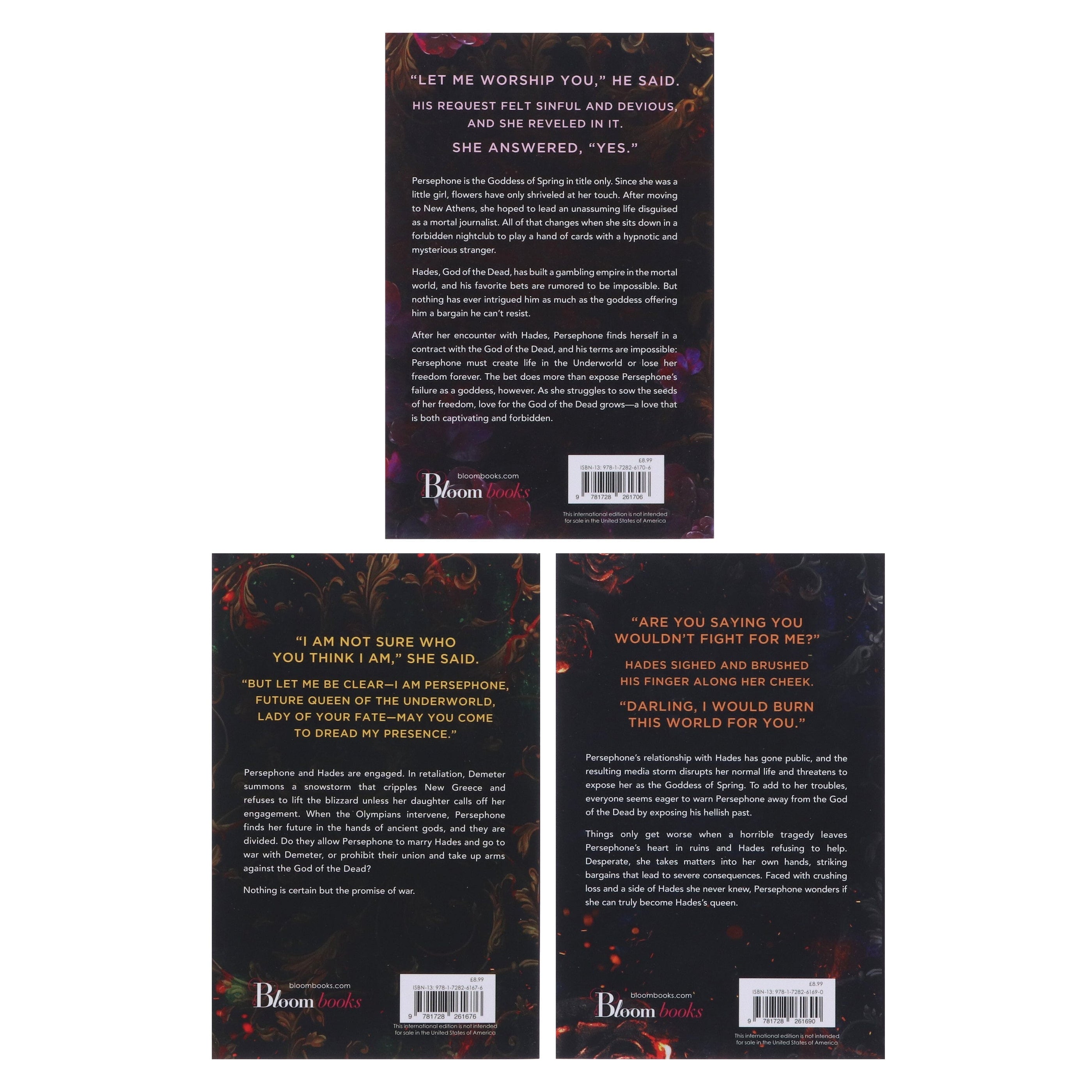 Hades X Persephone Series by Scarlett St. Clair 3 Books