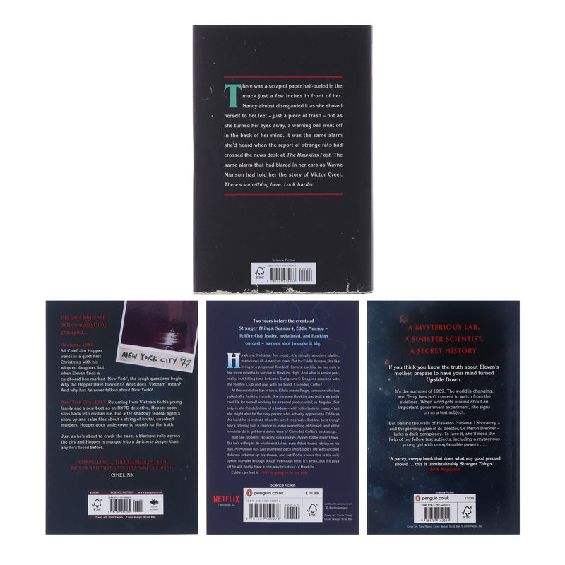 Stranger Things Book Set | Official Prequels & New Mystery Adventure Young Adult Penguin Random House