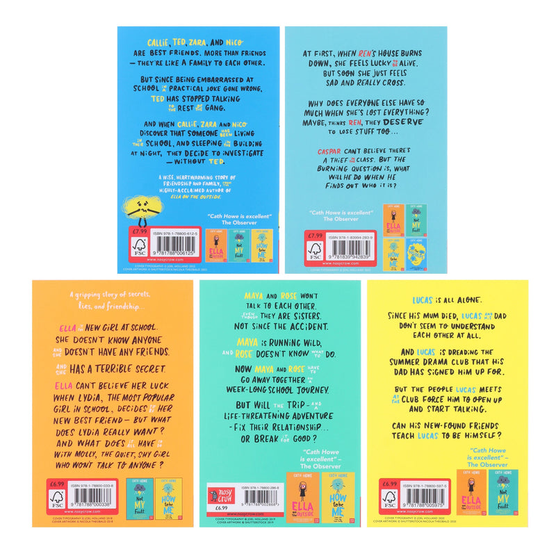 Cath Howe 5 Books Collection Set - Ages 9-12 - Paperback 9-14 Nosy Crow Ltd