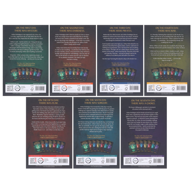 Garth Nix The Key To The Kingdom 7 Books – Young Adult - Paperback Young Adult HarperCollins Publishers