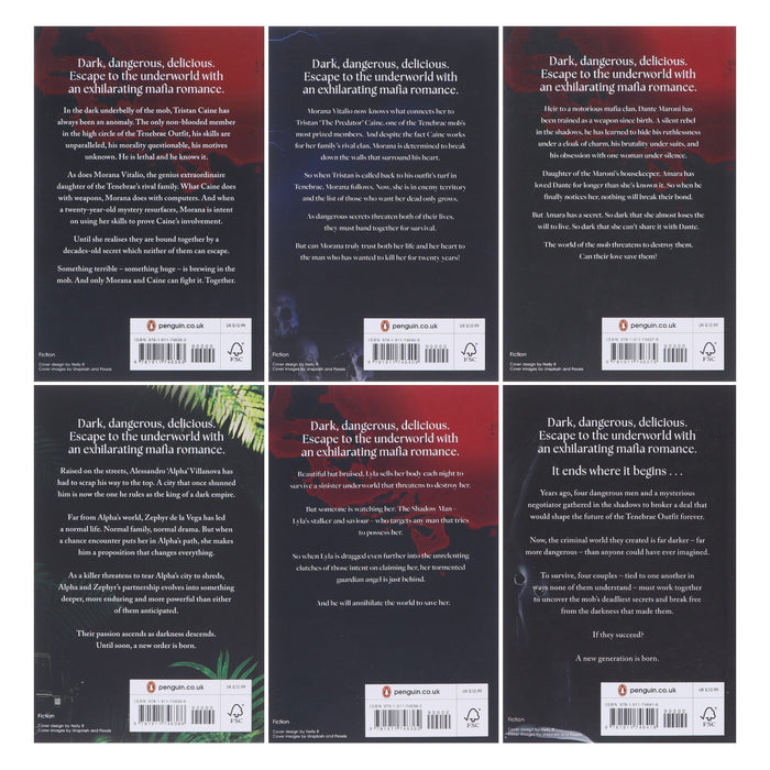 The Dark Verse Series by RuNyx 6 Books Collection Set - Fiction - Paperback Fiction Penguin Random House