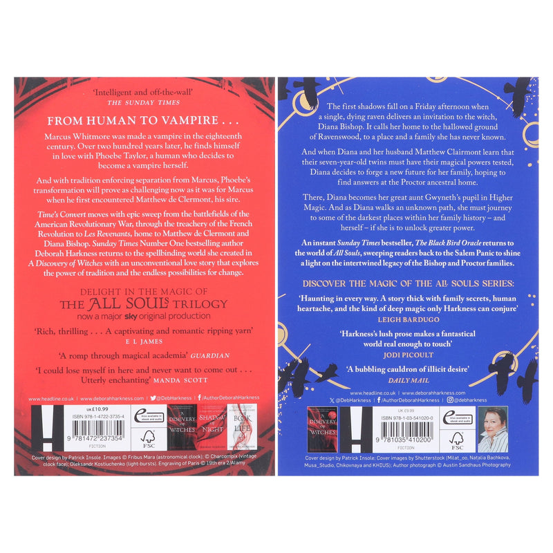 All Souls Series: Book 4 & 5 By Deborah Harkness 2 Books Collection Set - Fiction - Paperback Fiction Hachette