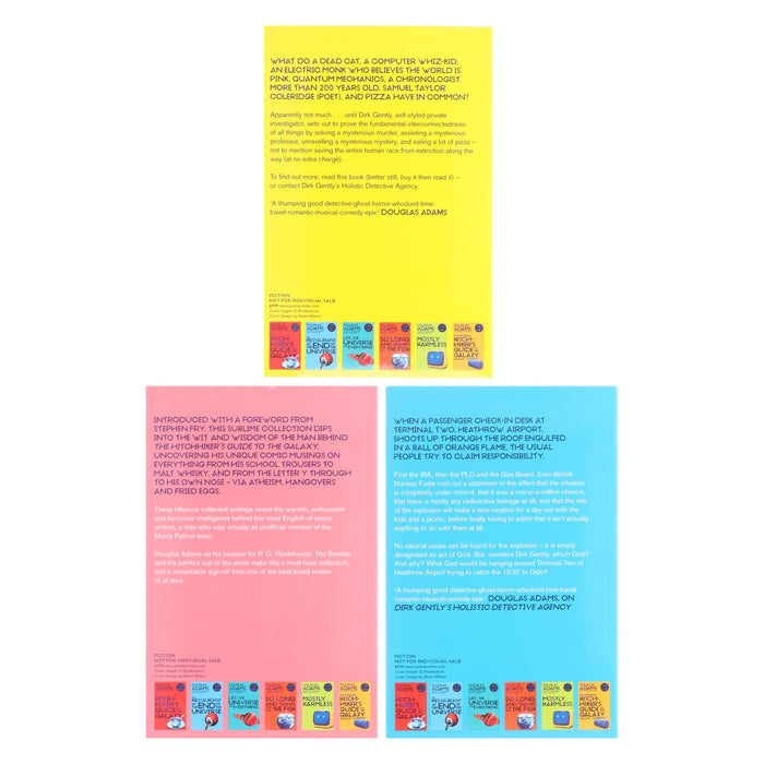 Dirk Gently Series By Douglas Adams 3 Books Collection Box Set - Fiction - Paperback Fiction Pan Macmillan