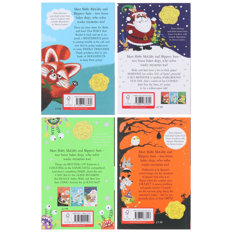 Shifty McGifty and Slippery Sam Series by Tracey Corderoy 4 Books Collection Set - Ages 5-7 - Paperback 5-7 Nosy Crow Ltd