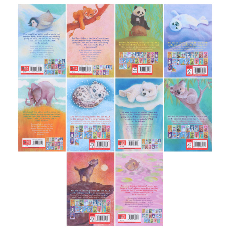Zoes Rescue Zoo Series 1 By Amelia Cobb 10 Books Collection Set - Ages 5-7 - Paperback 5-7 Nosy Crow Ltd