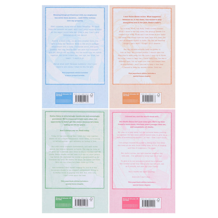 Gold Rush Ranch Series By Elsie Silver: 4 Books Complete Collection Box Set - Fiction - Paperback Fiction Simon & Schuster