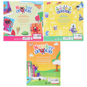 Numberblocks Colouring Fun & Sticker Activity Book Collection 3 Books Set - Ages 3+ - Paperback 0-5 Sweet Cherry Publishing
