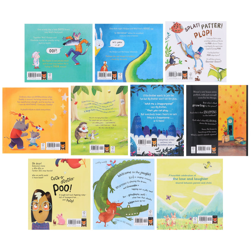 Animal Stories 10 Picture Books Collection Set - Ages 5+ - Paperback 5-7 Little Tiger Press Group
