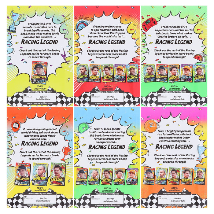 Racing Legends: 101 Facts about Formula One By Maurice Hamilton 6 Books Collection Set - Ages 7-9 - Paperback 7-9 Pan Macmillan