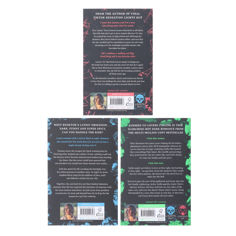An Into Darkness Series By Navessa Allen 3 Books Collection Set - Fiction - Paperback Fiction Hachette