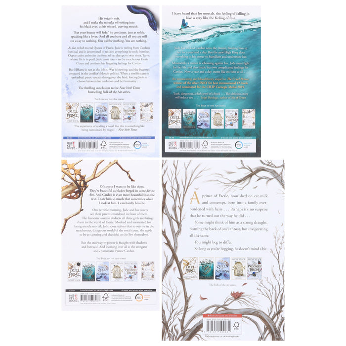 The Folk of the Air Series by Holly Black 4 Books Collection Set - Ages 14+ - Paperback/Hardback Young Adult Bonnier Books Ltd