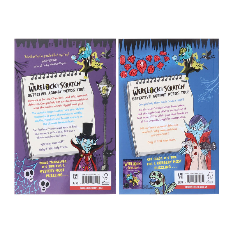 Werelock and Scratch Series by K.R. Thompson Illustrated 2 Books Collection Set - Ages 7+ - Paperback 7-9 Hachette