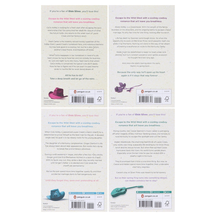 Silver Pines Ranch Series by Paisley Hope: 4 Books Collection Set - Fiction - Paperback Fiction Penguin Random House