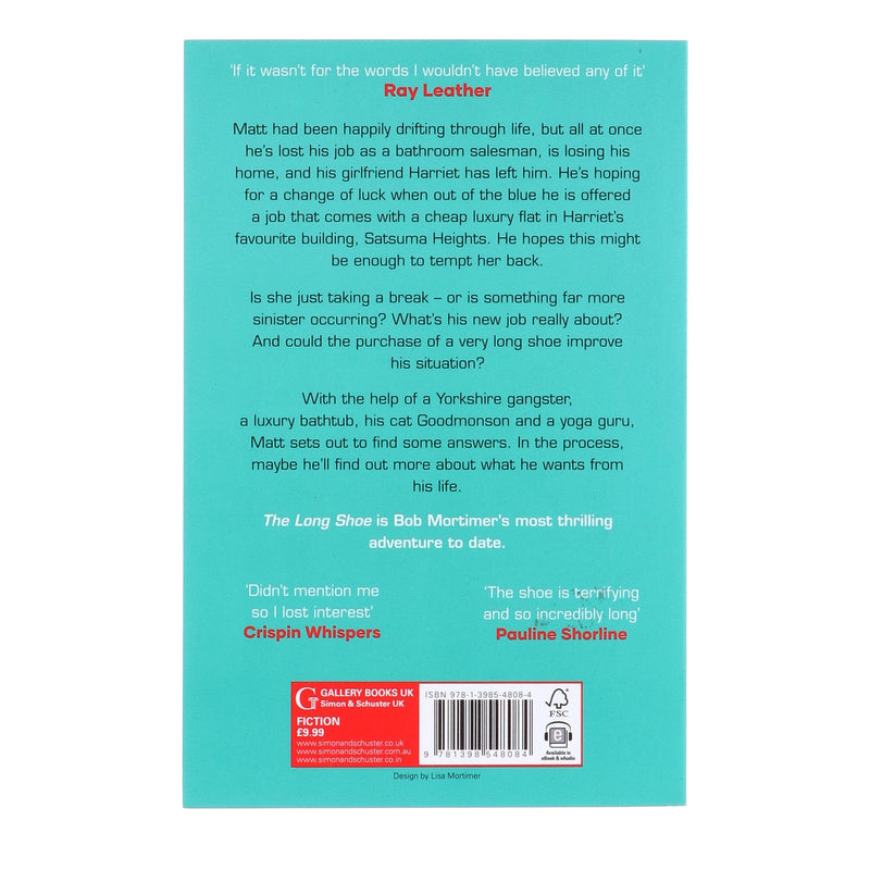 The Long Shoe: A Mystery With 3 or 4 Suspects by Bob Mortimer - Fiction - Paperback Fiction Simon & Schuster
