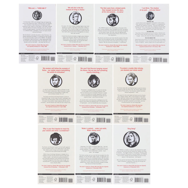 Doctor Who: Target Collection 10 Books Set (Waves 3 & 4) - Fiction - Paperback Fiction Penguin Random House