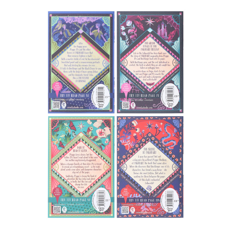 Inkworld Series By Cornelia Funke 4 Books Collection Set - Ages 8-14 - Paperback 9-14 Scholastic