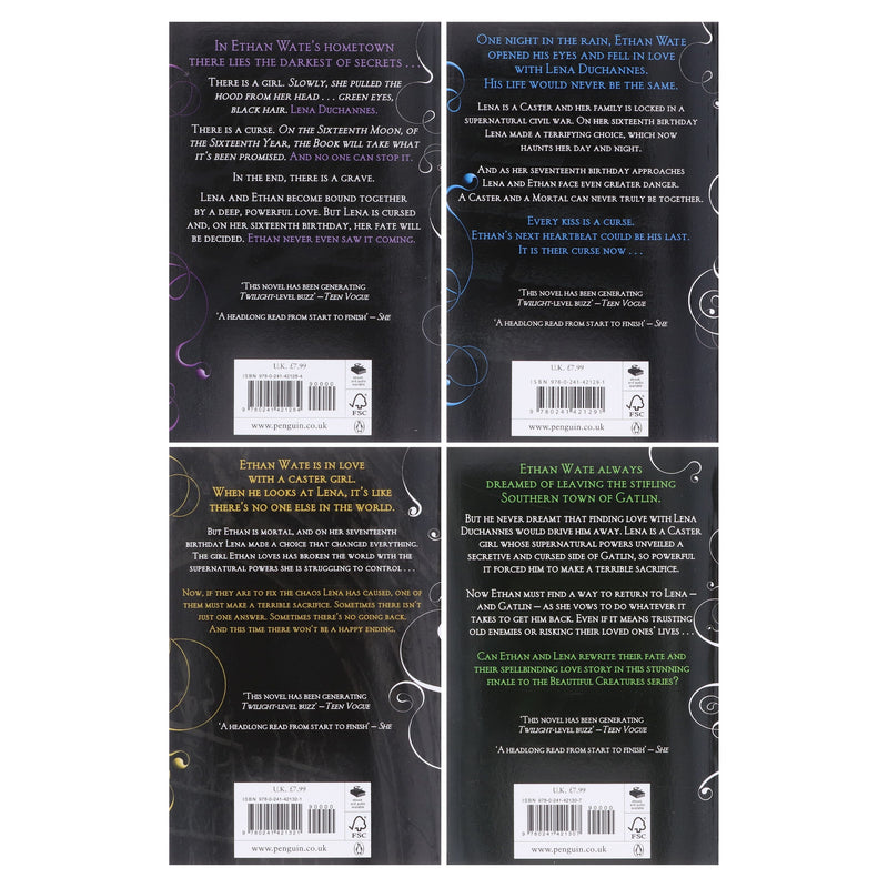 Beautiful Creatures Series by Kami Garcia & Garcia Stohl 4 Books Collection Set – Ages 9-14 - Paperback B2D DEALS Penguin Random House