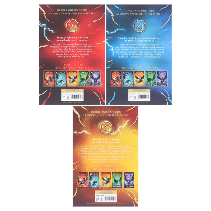 The Skandar Collection Series By A.F. Steadman 3 Books Box Set - Ages 9-12 - Paperback 9-14 Simon & Schuster